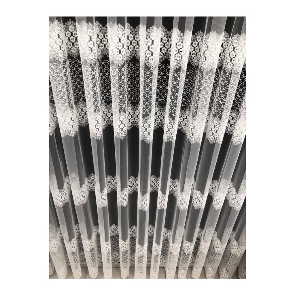 Обычная Тюль Занавес 1/3 Частая Батарея