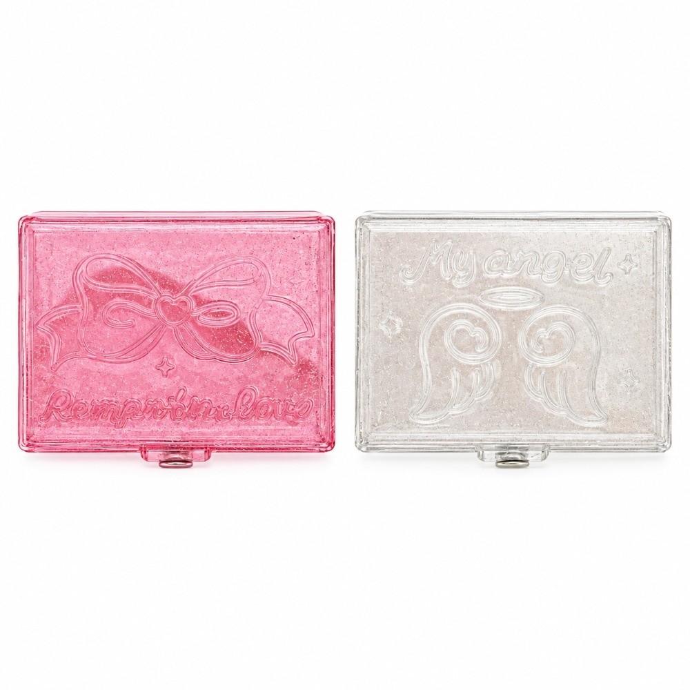 3 Inch Photocard Storage Box Glitter Card Holder Cute Kpop Photocard Case