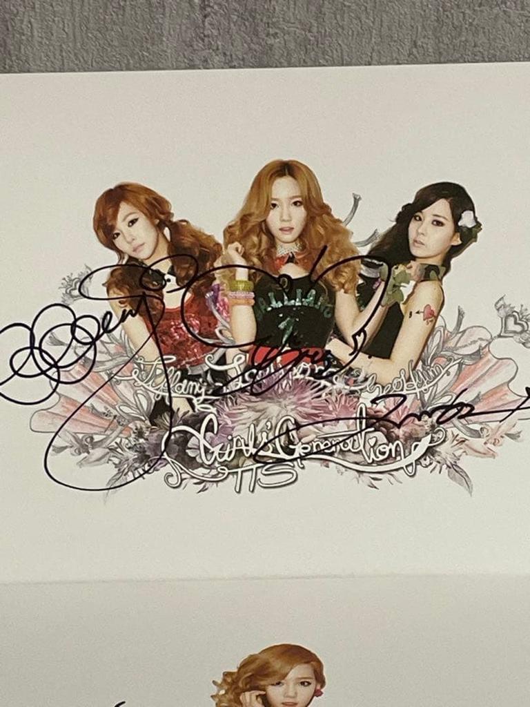 [Б/У] CD Girls' Generation TTS с автографом