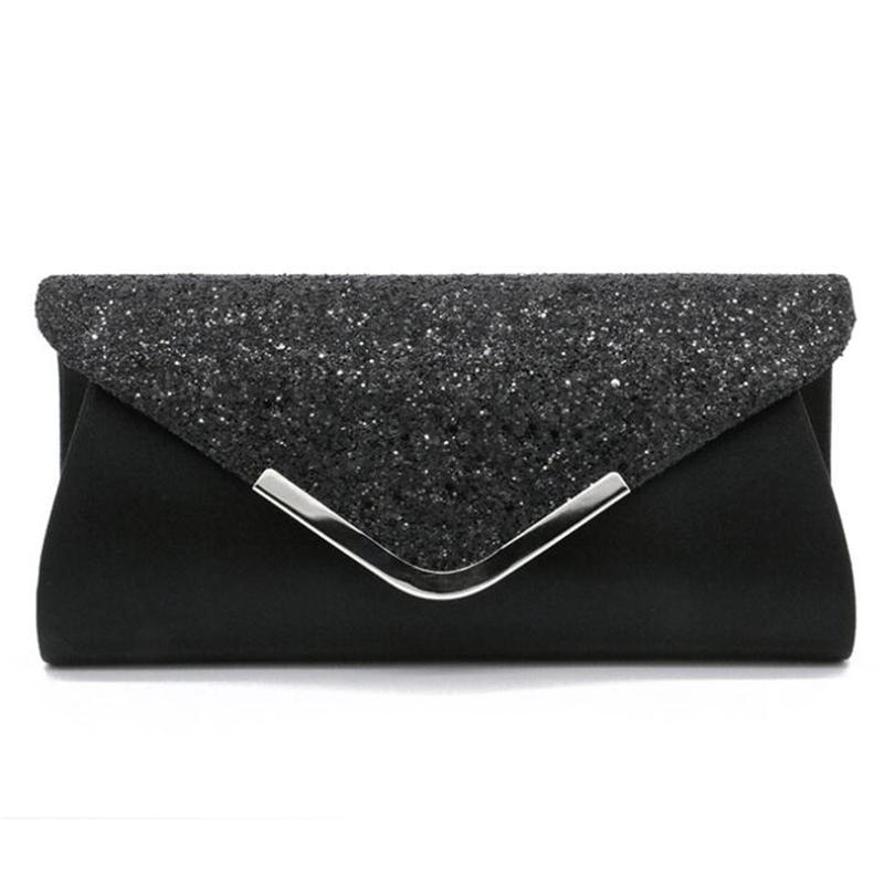 Женский ретро кожаный вечерний клатч со съемным ремешком-цепочкой для вечеринки и ужина, украшенный пайетками, сумка MIT