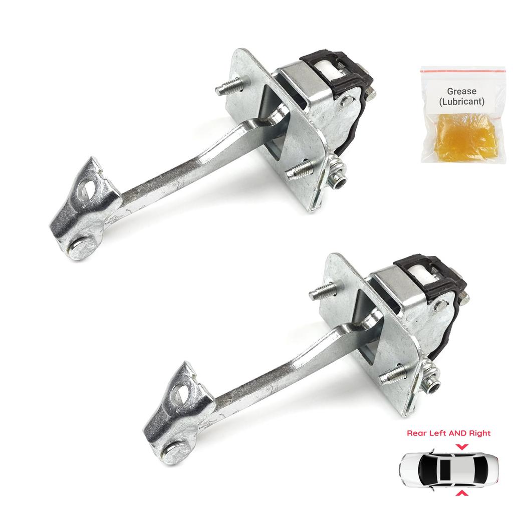 BDP825-1 2 Pieces Rear Left AND Right Door Catch Hinge Brake Stop Check Strap Limiter for Citroen C4 MK2 NC 2010-2020 DS4 MK1 NX 9181R2