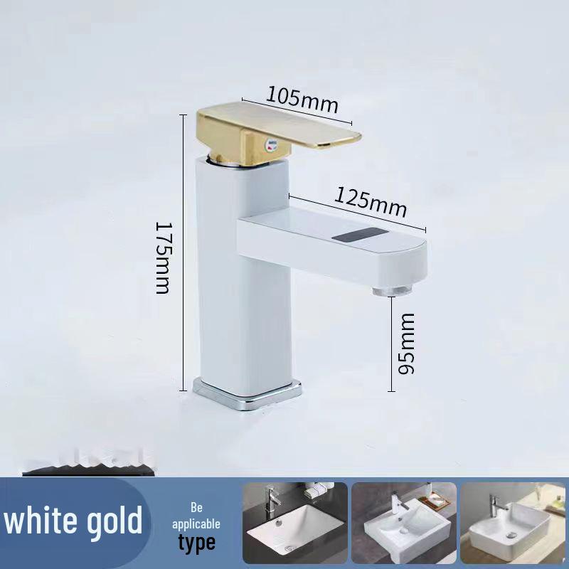 Digital Temperature-Control Faucet for Bathroom Sink