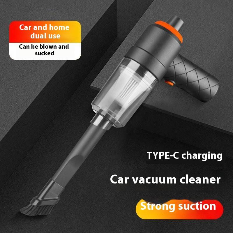 Handheld Vertical Blowing and Suction Integrated Home and Car Dual-purpose Mini Wireless Vacuum Cleaner Car Vacuum Cleaner