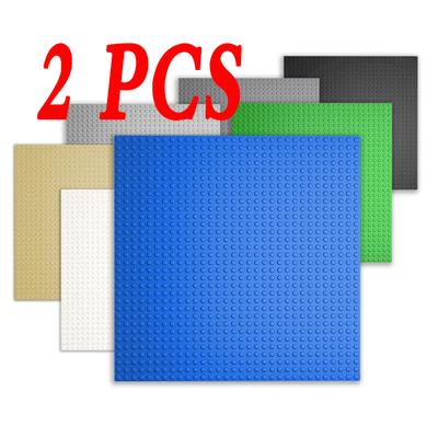 2 шт. классические опорные плиты 32x32 16x32 точек опорная пластина MOC блоки пластиковые строительные кирпичи в сборе совместимые бренды City Friends