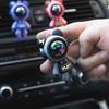 Автомобильный воздуховыпускной зажим для парфюма, мультяшный астронавт, кондиционер, автомобильный зажим для ароматерапии, аксессуары для салона автомобиля