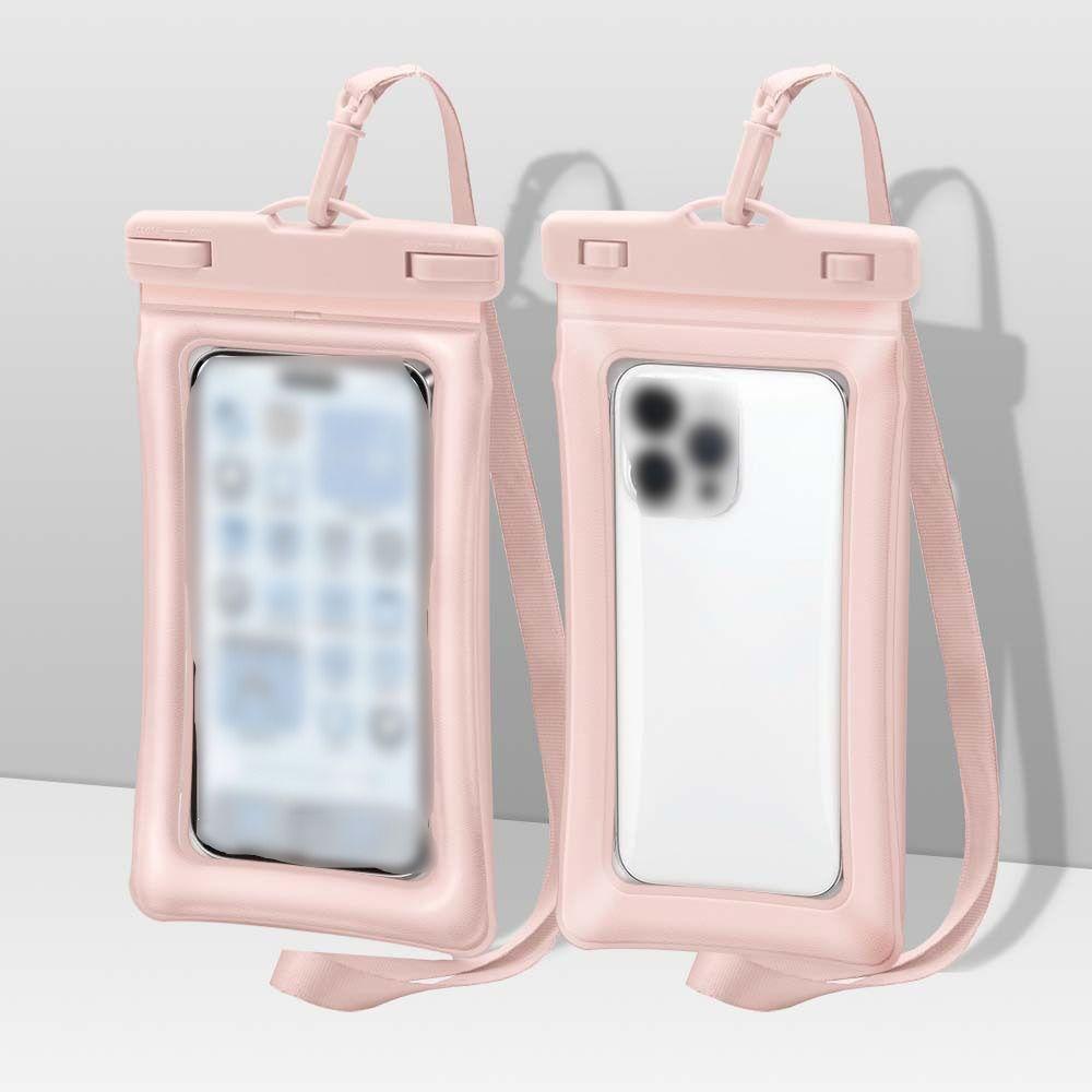 Touchable Screen Waterproof Phone Case Air Bag Swimming Storage Bag For 7.2 Inch Cell Phone