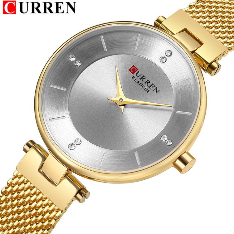 CURREN Новые женские часы Женские модные часы