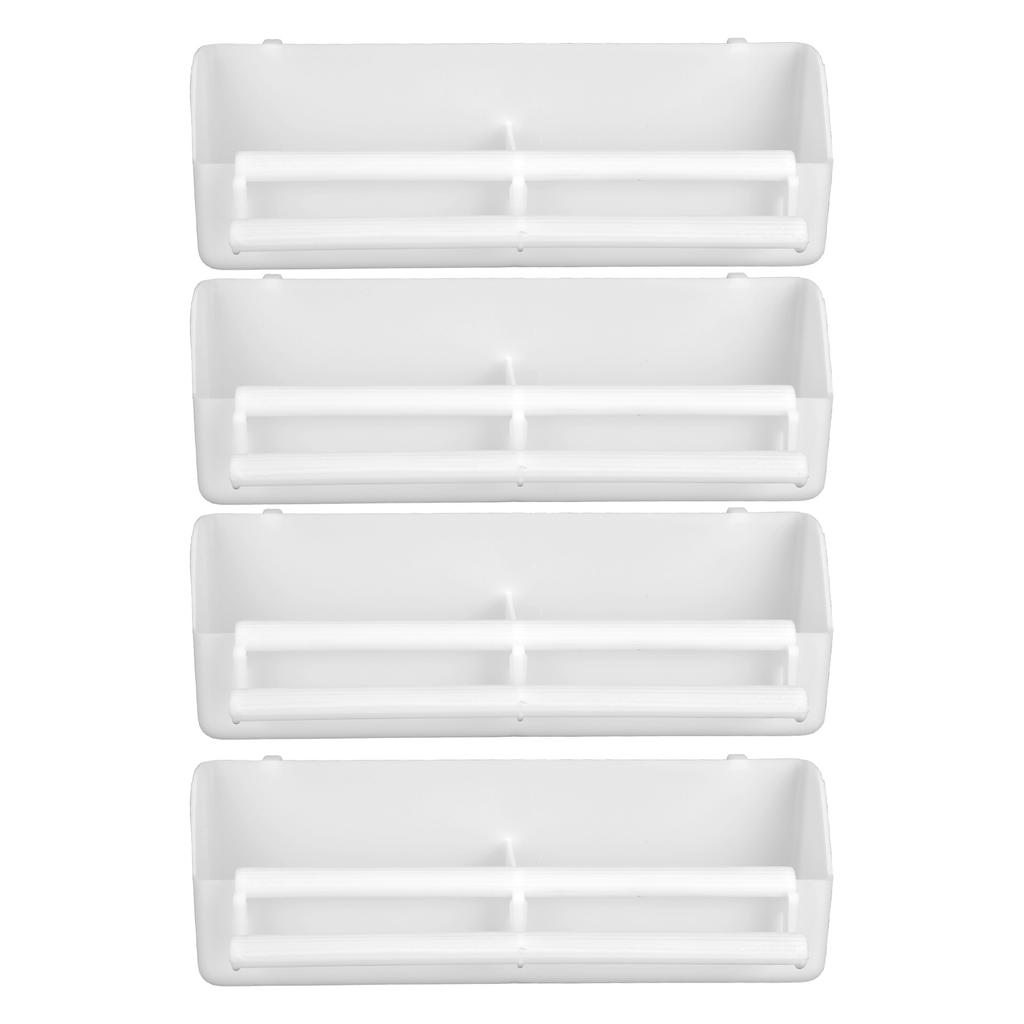 4pcs Parrots Feeder Pet Bird Hanging Food Water Bowl Pigeons Stand Cage Feeding Tools