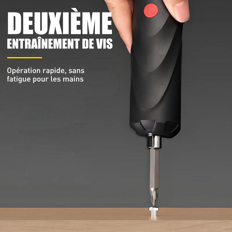 Электрическая отвертка Аккумуляторная аккумуляторная отвертка Мощная ударная беспроводная отвертка Дрель Электрическая отвертка