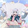 Косплей Eromanga Sensei Аниме Манга Футболка Костюмы Белый Полиэстер Новый