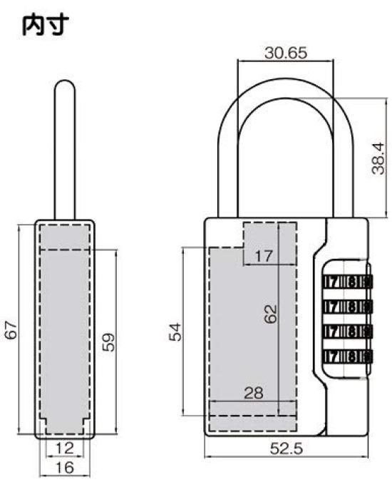 Карманный мини-ключ для ключей Yoshino Hardware Lock YKC размером с ладонь, с циферблатом и PIN-кодом, небольшой брелок (ЛП-300)