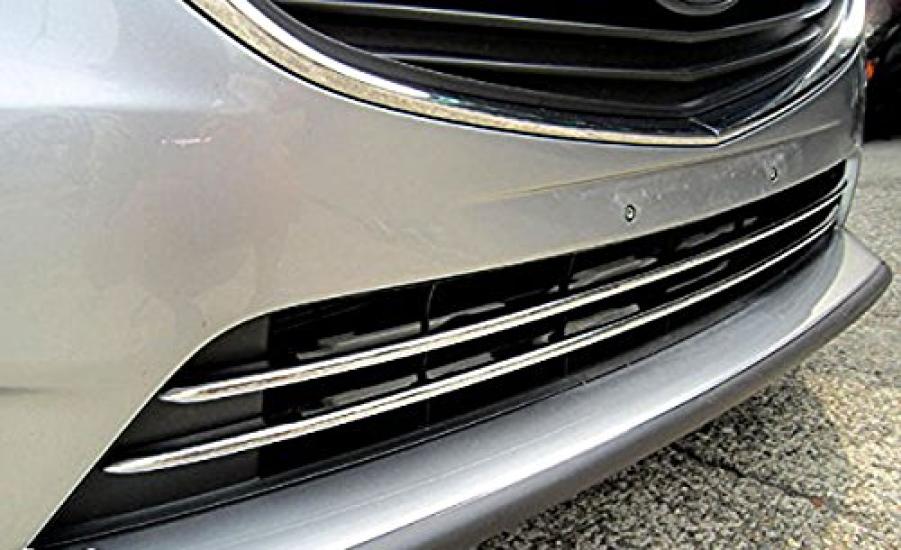 BRIGHTZ Chrome Front Mould Type B for Atenza Sedan GJ Part 17335 Under-Grille Pre-facelift (FBUM-MOL-055) (GJ2FP, GJ5FP, GJEFP) Number
