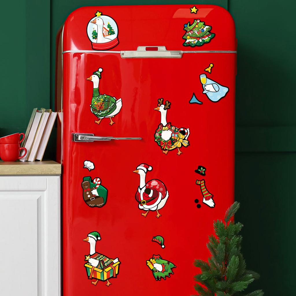 Cute Dress-Up Fridge Magnet Holiday Locker Mailbox Magnetic Car Sticker