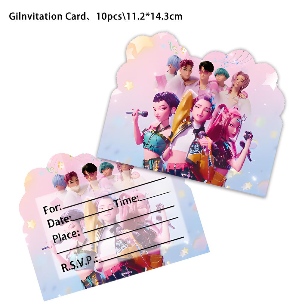 POP Witch Hunters Themed Birthday Party Supplies Set Paper Plate Tissue Tablecloth Decoration