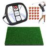 Heizi Approach Practice Set, Golf Mat, Golf Net, and 20 Balls Included (Upgraded Golf Practice Net)