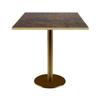 Table 70 X 70 Cm Rome Bistro Rust