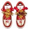 Jordan Air Jordan 1 Нескользящие Устойчивые к истиранию Низкие Винтажные Баскетбольные Кроссовки Женские Красные Белые FJ3465-160(Команда1302-)