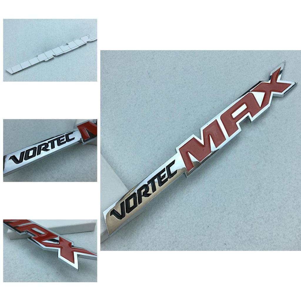 Премиальная эмблема логотипа Vortec Max 3d серебристо-красного цвета для Chevrolet Chevy Silverado
