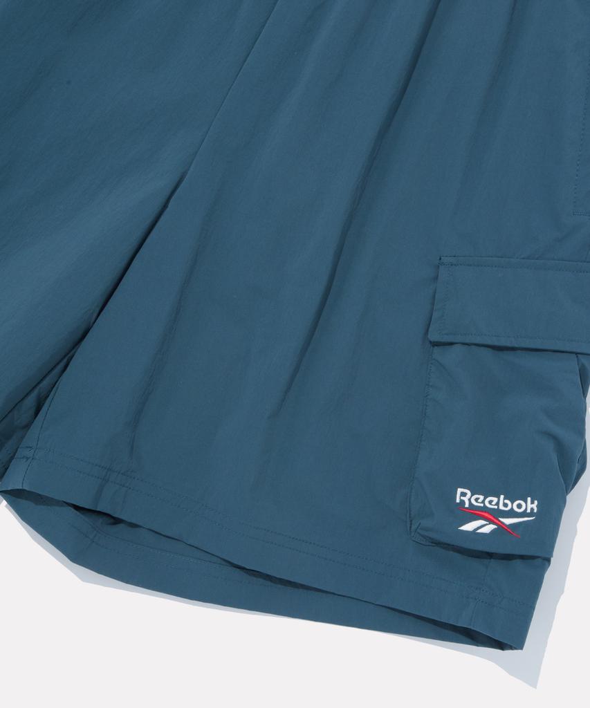 Reebok Эластичные шорты-карго Ellipse - Бирюзово-зеленые