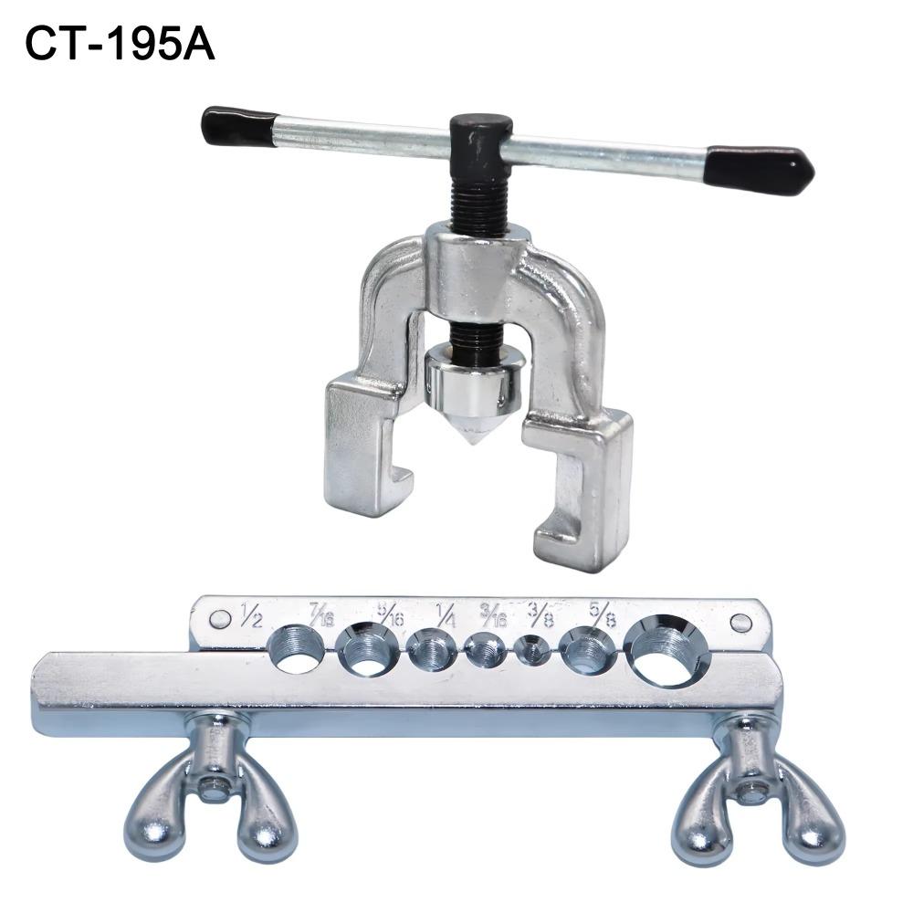Набор развальцовщика метрический/дюймовый 45 градусов зенковка для медных труб расширение медных труб