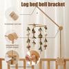 Деревянная детская погремушка Кронштейн для кроватки Вращающаяся детская погремушка Подвеска Держатель Погремушка-колокольчик Декоративная подвесная дуга Универсальные аксессуары для кроватки