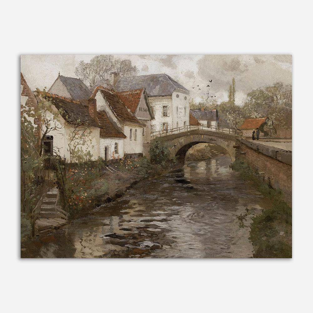 Винтажная нейтральная галерея, настенное искусство, античный постер и принты, Ретро французская картина на холсте, скандинавские настенные панно, украшение для дома