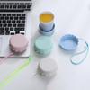 Outdoor Retractable Travel Coffee Cup Wheat Straw Made Telescopic Folding Teacups Portable Activities Folding Water Cups