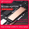 SSD 2280 Медный радиатор 386,4 Вт/(мк) Радиатор для твердотельного накопителя с термосиликоновой прокладкой для M.2 NVMe 2280 SSD