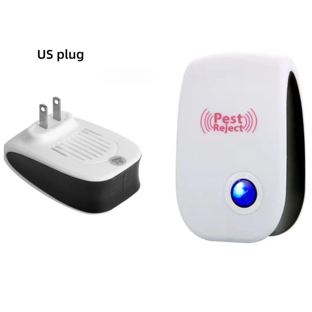 Безопасный ультразвуковой отпугиватель грызунов и насекомых Электронный отпугиватель мышей, тараканов, комаров, насекомых Эффективный контроль вредителей Уничтожитель Незаменимый