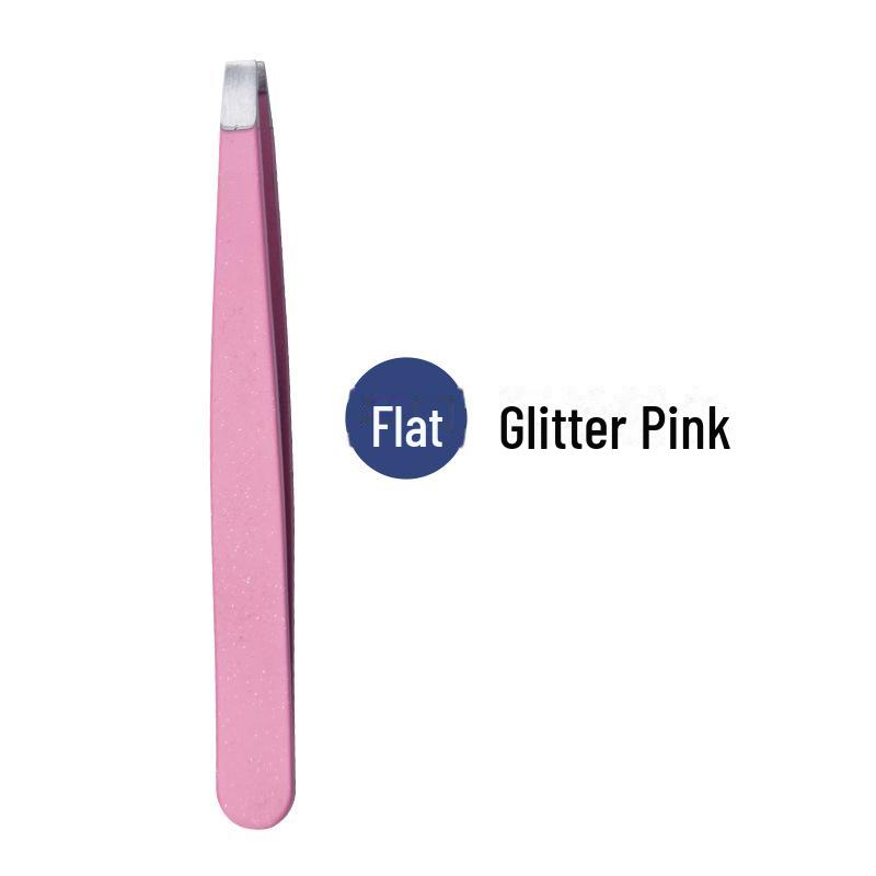 Пинцет для бровей из нержавеющей стали толщиной 1,2 мм со скошенной кромкой для точного удаления волос