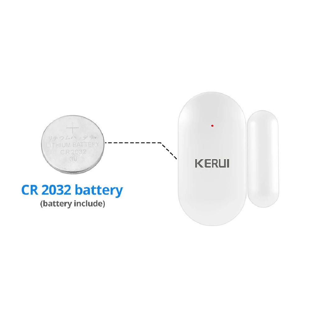 KERUI MC11 433 МГц Беспроводной Магнитный Датчик Окна Двери Для W202 W181 Системы Домашней Безопасности Сигнализация От Взлома Кражи