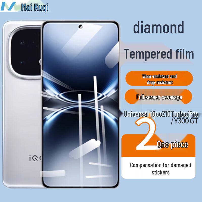 Защитное стекло для экрана Vivo iQOO (2-Pack)