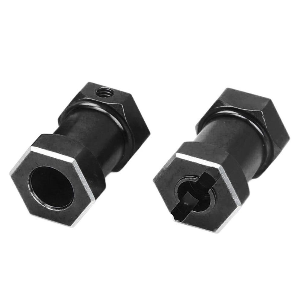 4Pcs/Set Metal Hex Drive Adapter Set 12mm Wheel Hex Hub Crawler Wheel Adapter For 1/10 RC Crawler
