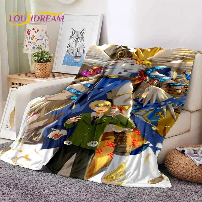 Мягкое фланелевое одеяло в стиле ретро Digimon Adventure Monster Cartoon для кроватей, диванов, пикников, плед для покрывала, детский подарок
