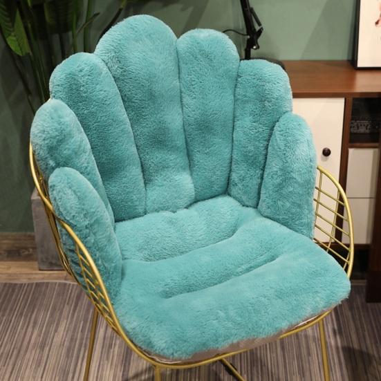 Подушка для поясницы, ультрамягкая утолщенная подушка для украшения дома, полузакрытая мультяшная плюшевая подушка для обеденного стула, коврик для массажа спины для офиса