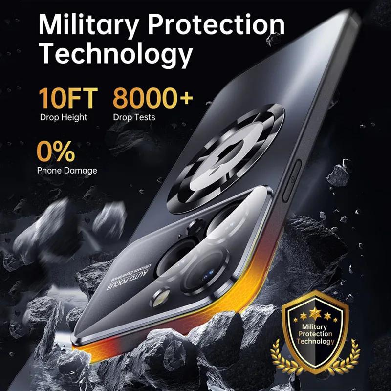 Роскошный большой матовый чехол для телефона iPhone 15 13 14 15 Pro Max Plus, противоударный защитный чехол для объектива ПК