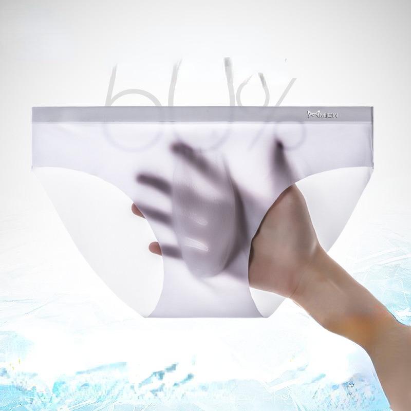 Мужская сумка для переноски, подъемные яички, мужское нижнее белье U-образной формы, отделение для пуль, сумка из ледяного шелка, треугольное нижнее белье и трусики.