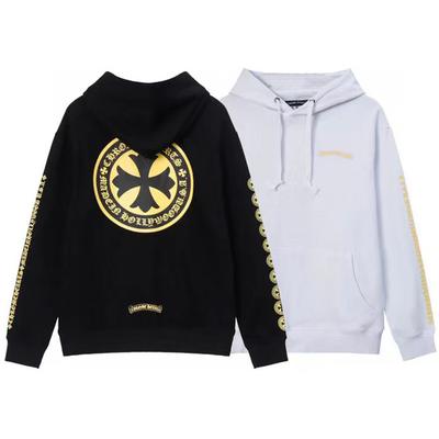 811 CHROME HEARTS Осень-Зима 2026 Новая Классическая Толстовка с Капюшоном Большого Размера с Логотипом, Подходит для Ношения Парами