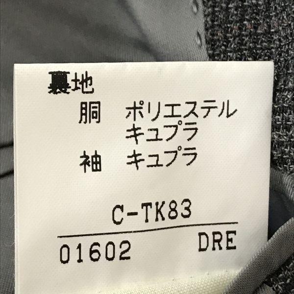 K of Krizia Men L-XL 44R Комплект костюма Серый Полностью на подкладке Осень Зима(ИСПОЛЬЗОВАЛ)