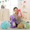 Saber-toothed Dragon Triceratops Cartoon Sleeping Pillow Dino Toy Dinosaurs Plush Toy Stuffed Doll