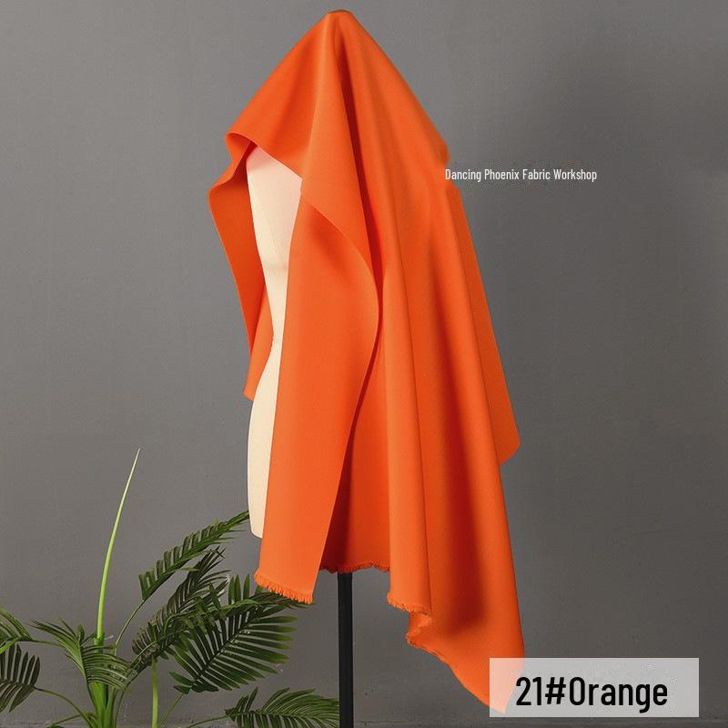 320 г утолщенного шелкового хлопкового трикотажного полотна для эластичного силуэта