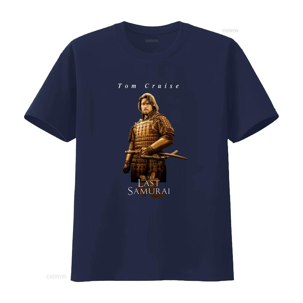 Tom Cruise The Last Samurai Movie Poster T Shirt All Sizes S 5XL vintage Washed Slightly graphic Stretched Comfortable