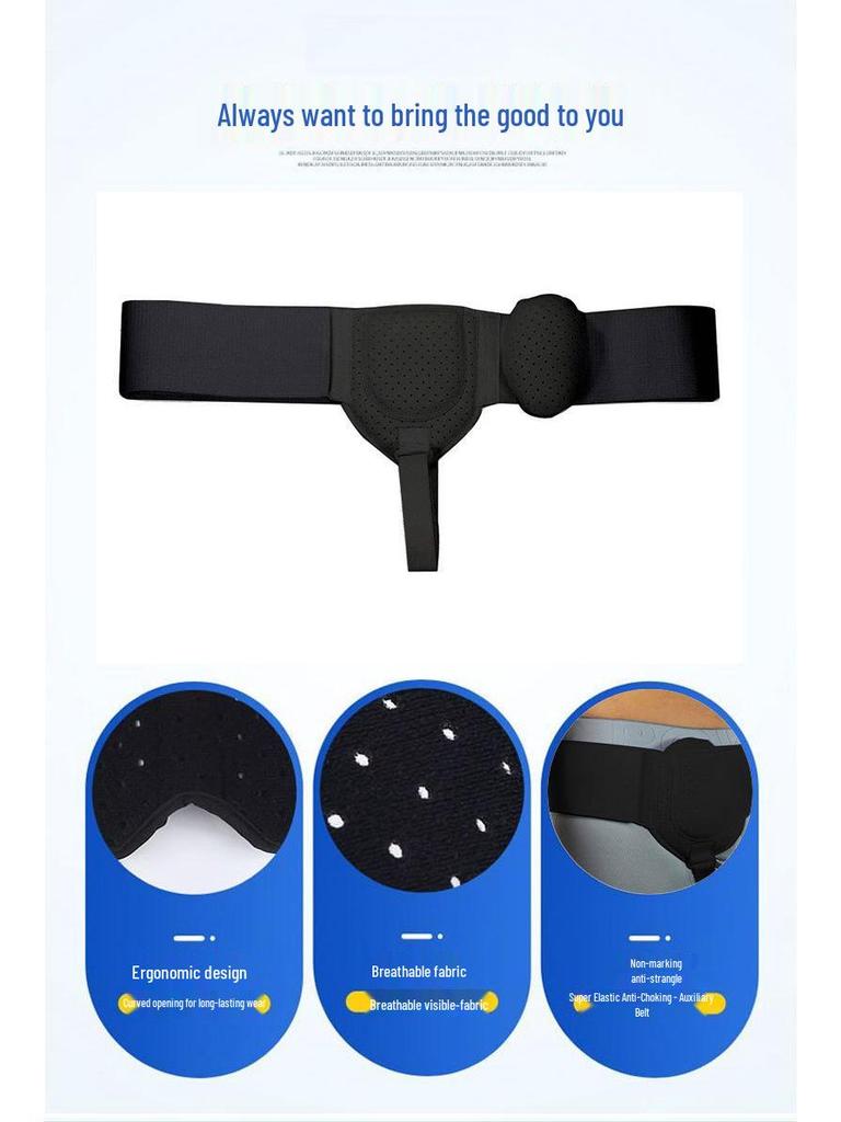Middle-Aged and Elderly Inguinal Hernia Compression Belt