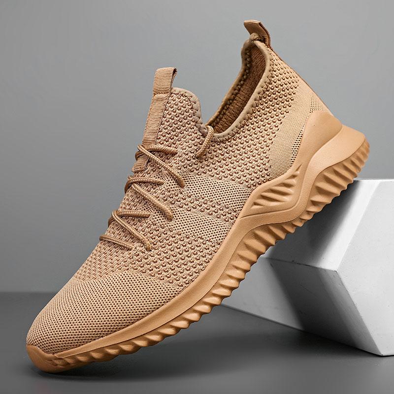 Fashion 2024 New Mesh Breathable Men's Casual Sports Shoes Plus Size Spring and Autumn Walking Fitness Running Men's Shoes