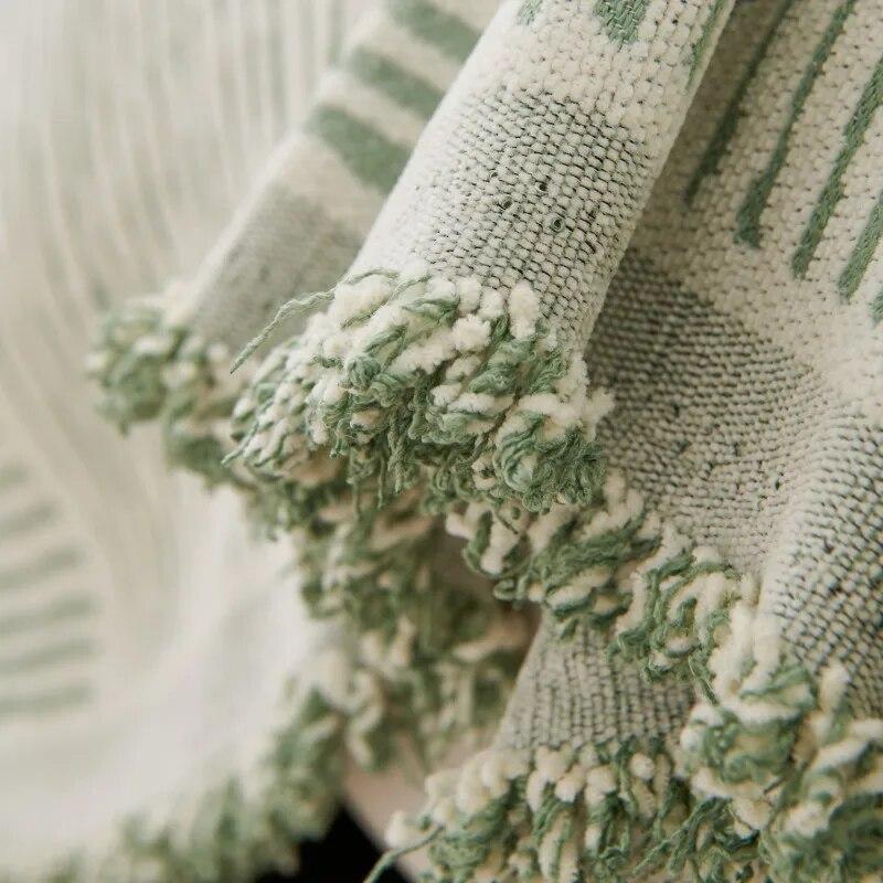 INS чехол для дивана синель в полоску цельный тип одеяло для дивана современное украшение для гостиной полотенце универсальный чехол для дивана 1/2/3/4 сиденья