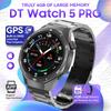 Новые DT Watch5 Улучшенные Ультра Большие 4 ГБ Памяти Умные Часы Мужские GPS Карта MP3/MP4 Плеер Bluetooth Звонок Спорт Мода Умные Часы