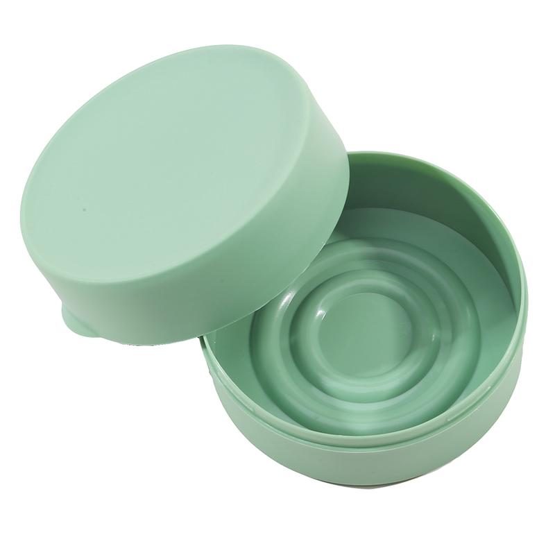 Дорожный контейнер для мыла, держатель для мыла с крышкой, переносной дорожный чехол для мыла, герметичная мыльница для путешествий, подходит для путешествий, кемпинга, мыльница на открытом воздухе