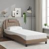 VidaXL Viana Bed Frames Without Mattress, Upholstered Bed, Slat Base, Single Bed, Adult Bedroom Bed 3208058