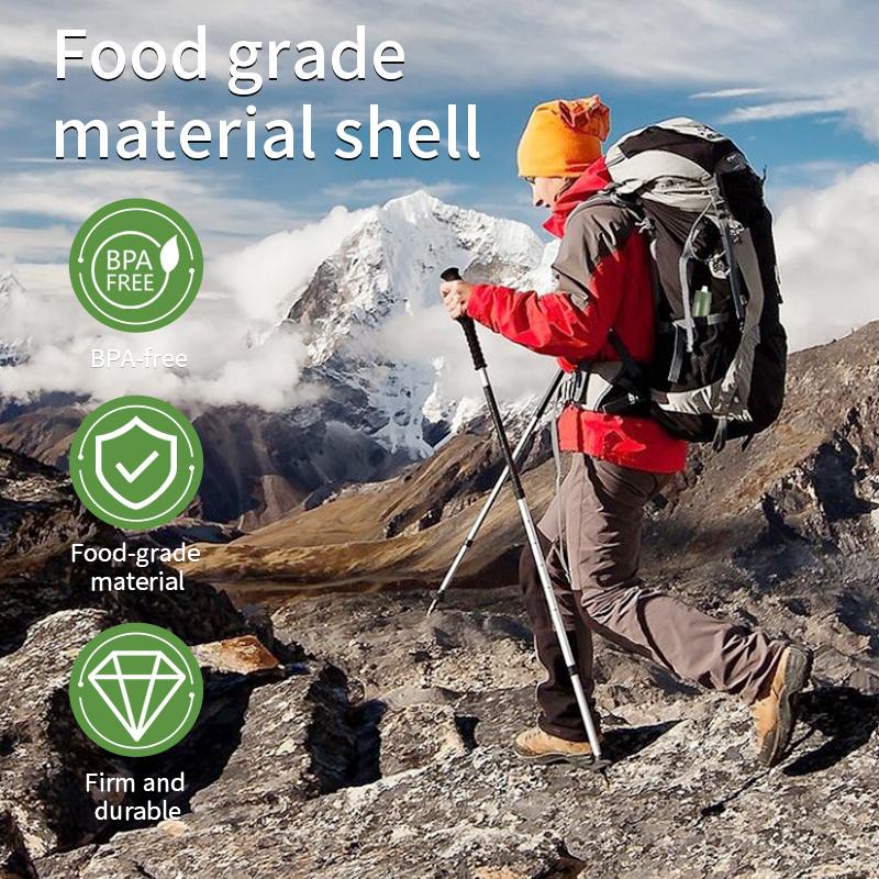 Filterwell Green Mini Travel Water Filter Straw Personal Outdoor Emergency Camping Equipment Hiking Survival Drinking System