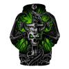 Мужская толстовка с капюшоном с черепом для мальчиков Ms. Толстовка для девочек с полным принтом 3D черепа в стиле хип-хоп, уличная одежда, пуловеры с капюшоном, верхняя уличная одежда